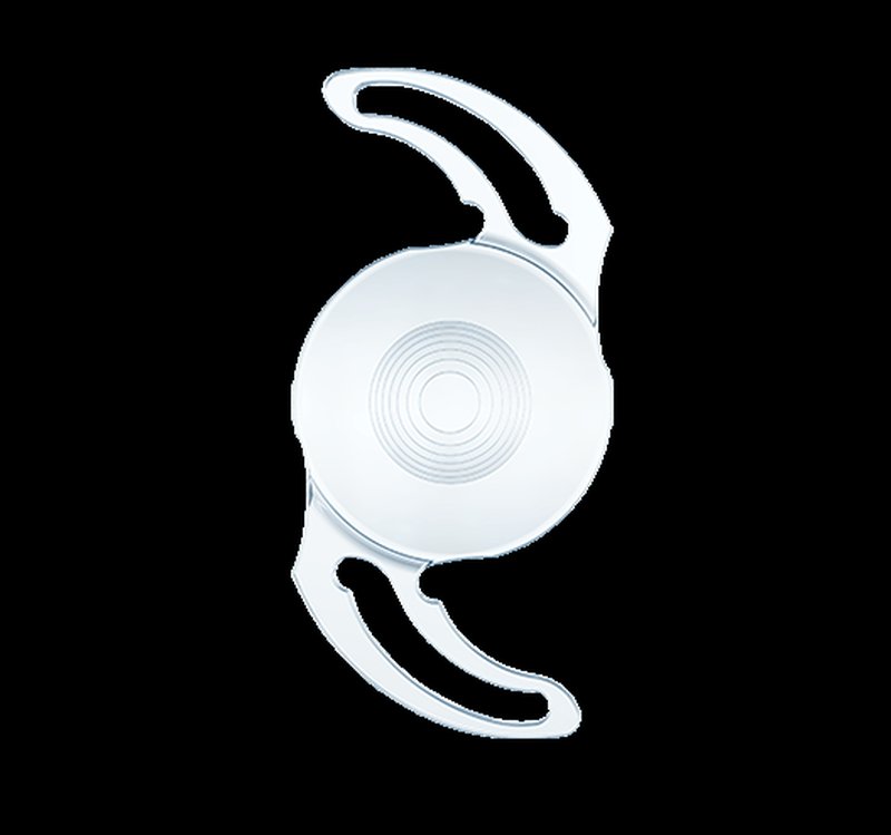 Implant intraoculaire — lentille premium (EDOF, multifocal, torique) destinée à remplacer le cristallin lors d'une chirurgie de la cataracte ou de la presbytie